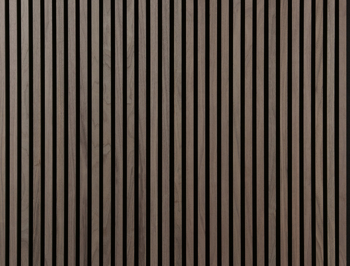 Akustikpanel Walnut 22 x 605 x 2440 mm Fibrotech